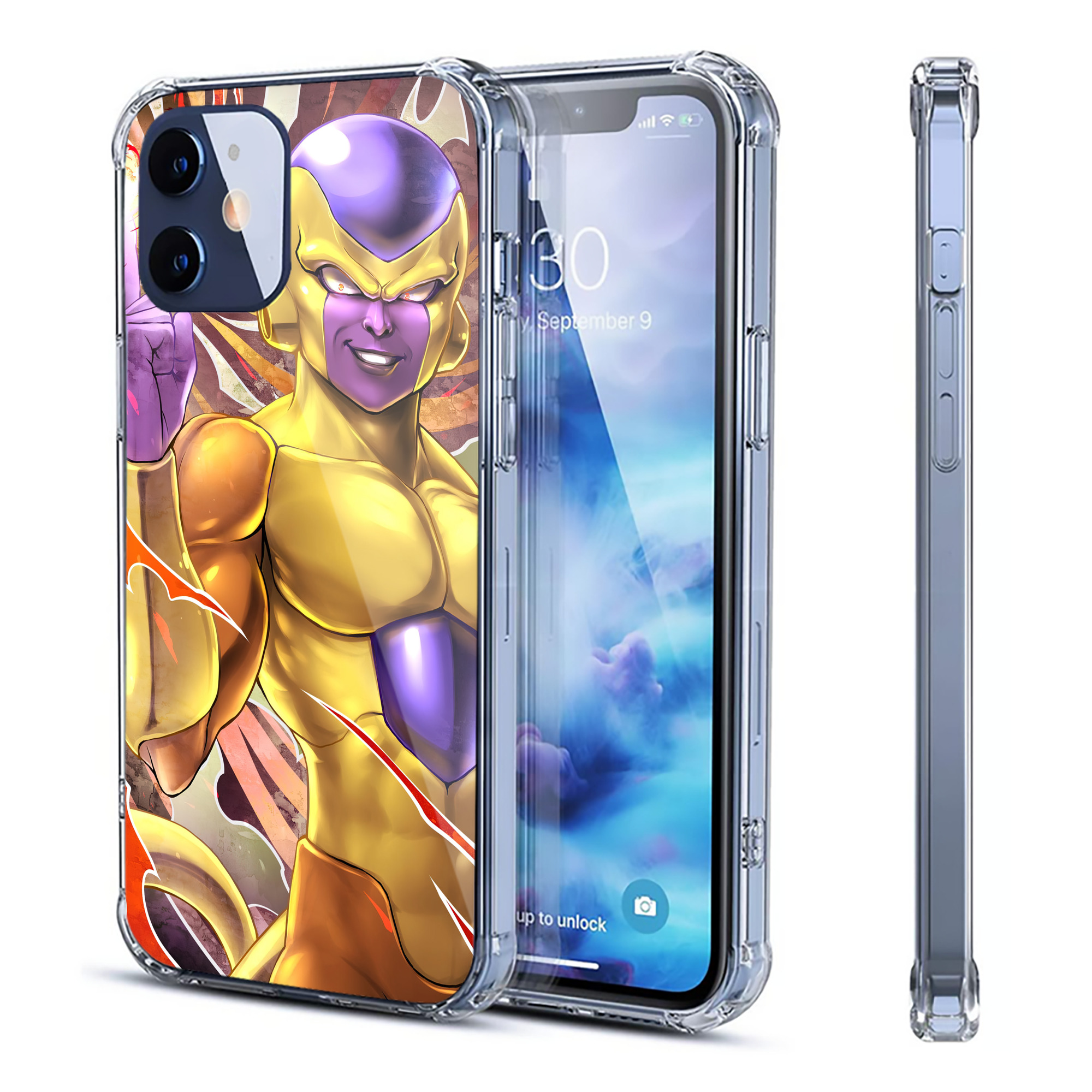 （画像用） ドラゴンボール DRAGON BALL 【iPhone 12シリーズ対応】透明スマホケース（クリアソフトケース）